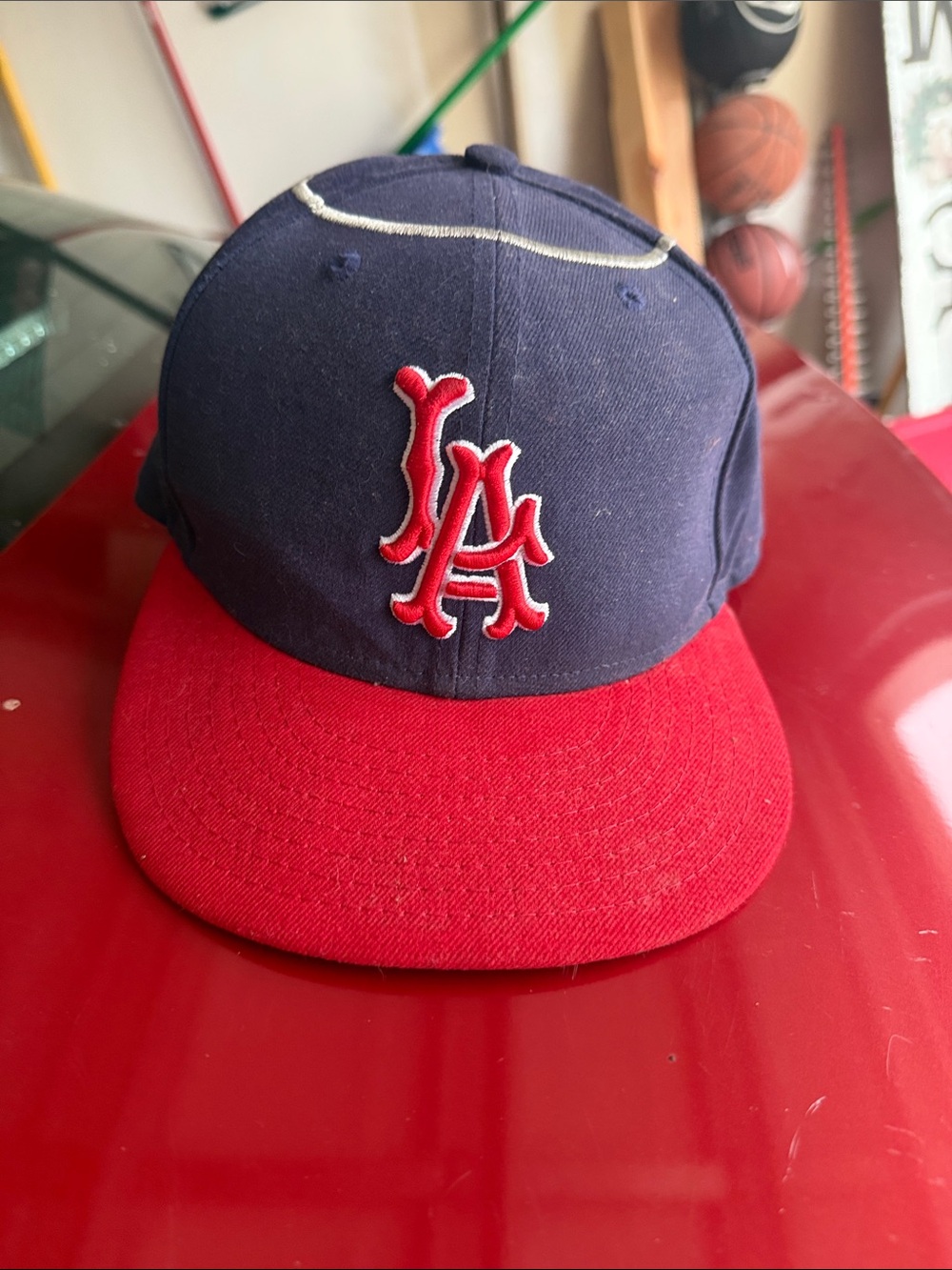 LA Angels Baseball Cap - New Era Size 7 1/2